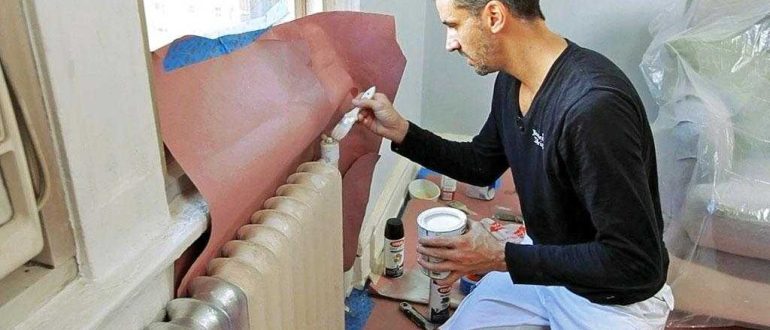 Paint for radiators (radiators)