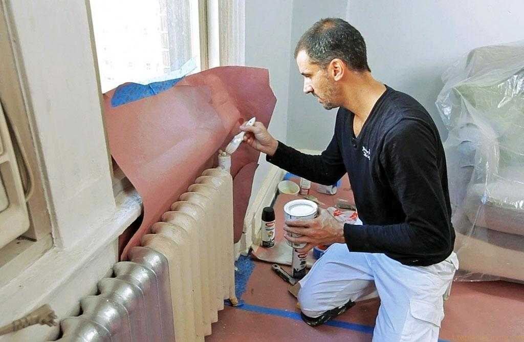 Paint for radiators (radiators)