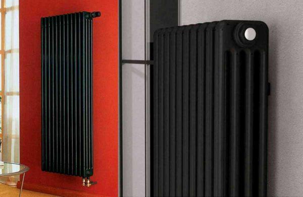 These are tubular radiators. They can be either tall and narrow or low and wide