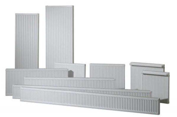 Panel radiators can be of different configurations and capacities