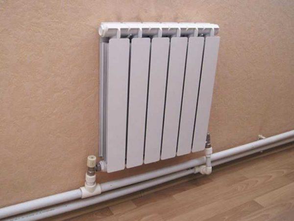 Installation and connection of heating radiators with your own hands