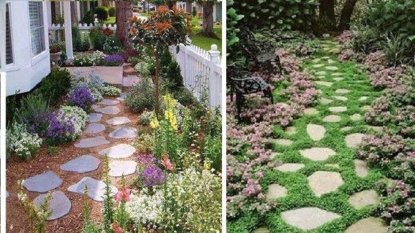 Beautiful walkways are not always complicated or expensive