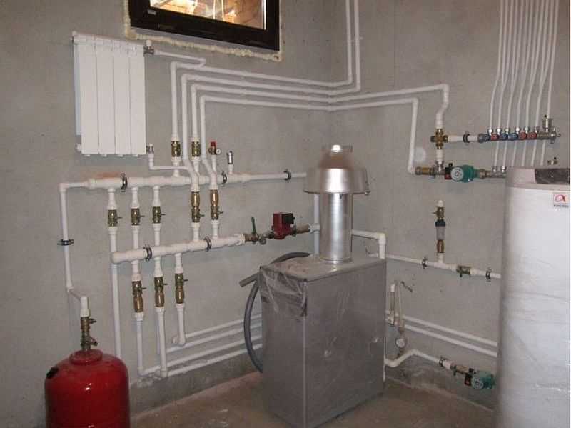 Bundling of solid fuel and gas boilers