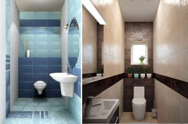 Ways to make a toilet visually wider