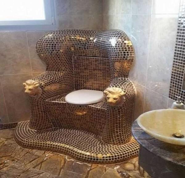 A whole throne...