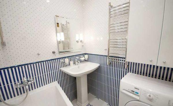 The perfect selection of tiles and fixtures. This is a 7 square meter bathroom