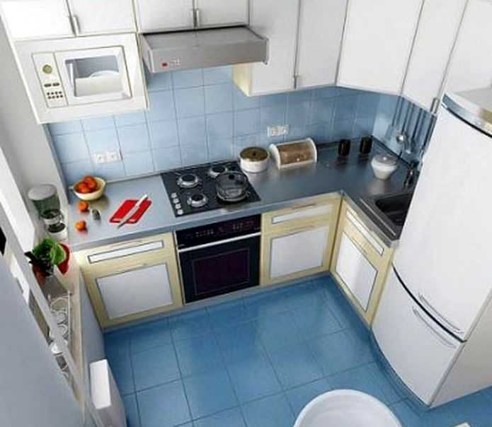 Features of kitchen renovation in Khrushchevka