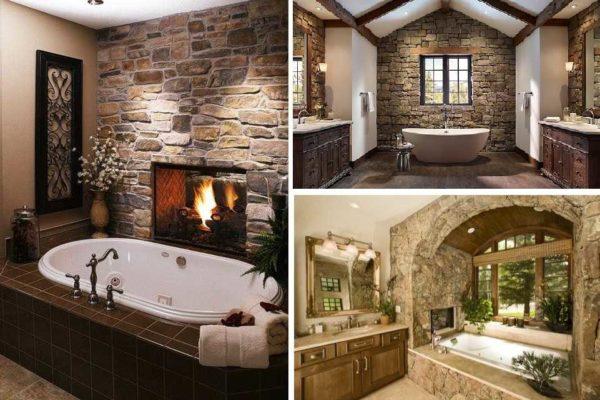 Options for finishing the bathroom with natural stone