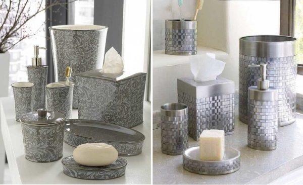 Painted or graphic ornaments - this gray is definitely not boring 