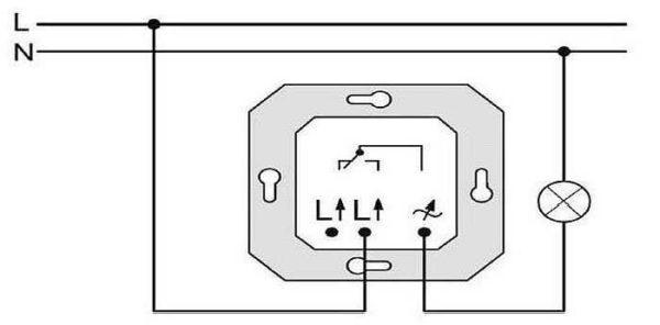 Wiring diagram for lamp to dimmer