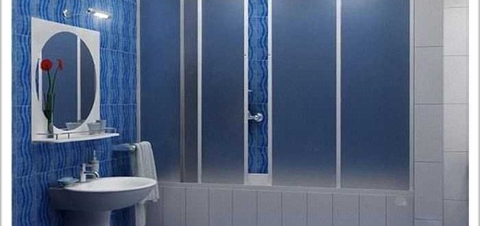 Sliding curtains (doors) for the bathroom