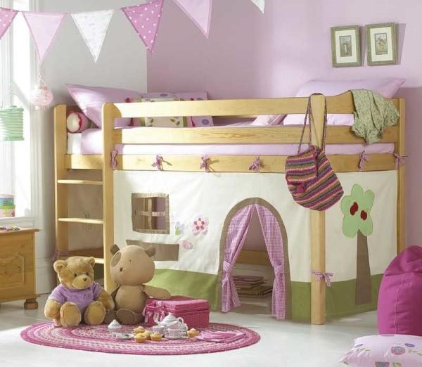 A girly version of the bunk bed