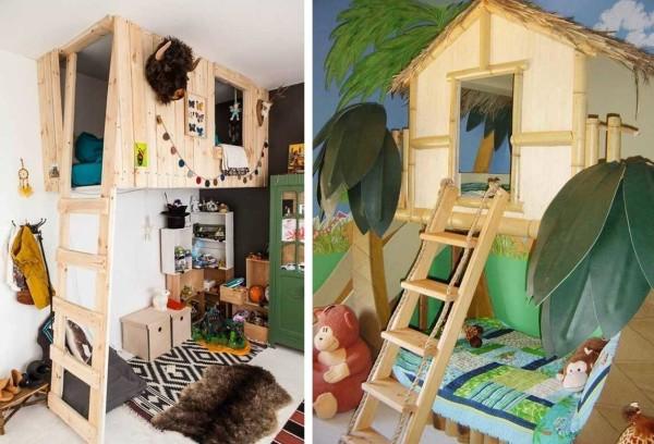 Interesting ideas for decorating the boys' room