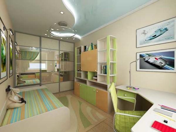 Modern design trends have not bypassed the children's room