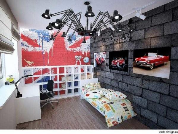 You can't go wrong - a teenager's room ...