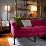 Combined with a little green and brown, fuchsia looks even more winning