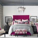 If you add a little black to gray and fuchsia, the design becomes more dynamic