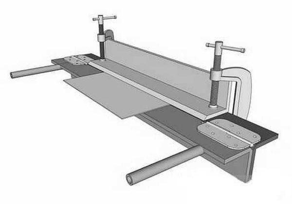 For sheet metal bending