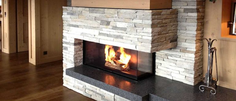 Self-built fireplaces