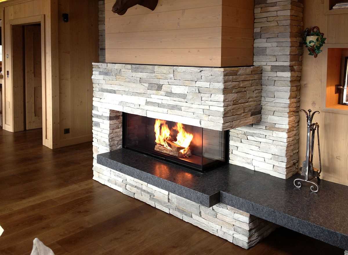 Self-built fireplaces