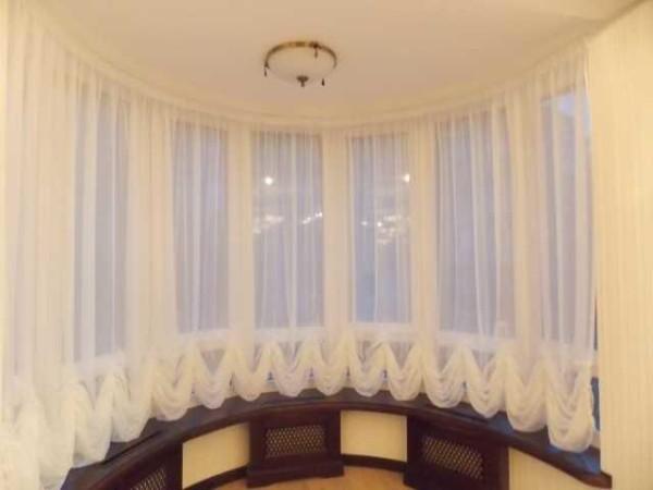 Austrian blinds - drapery at the bottom or at the top