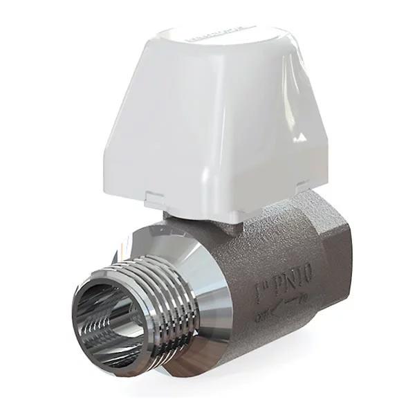 Valvola a sfera elettrica Akvastorozh Expert-20. Tensione d'ingresso da 4,5 a 5,5 Volt