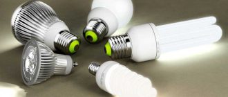 Comparison of LED and energy saving lamps: choose the best one