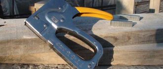 Construction staplers: mechanical, electric, pneumatic