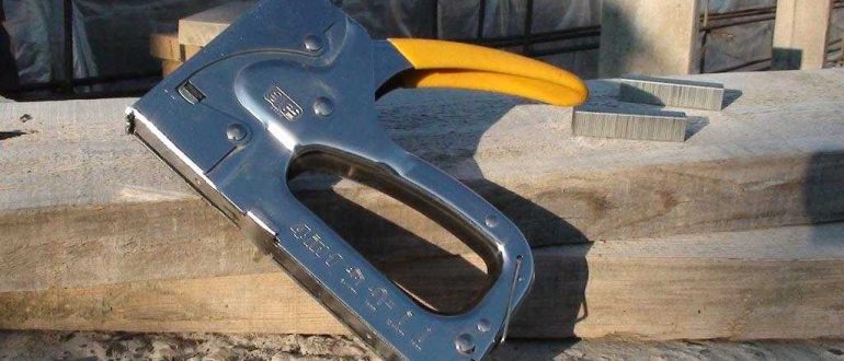 Construction staplers: mechanical, electric, pneumatic