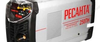 Welding inverters Resanta: SAI, SAI PN, SAI K, reviews, prices, operation