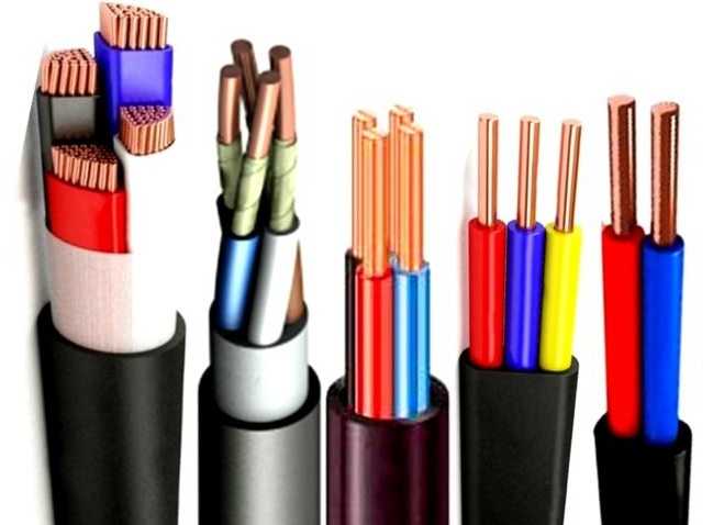 Technical characteristics of power cable VVG