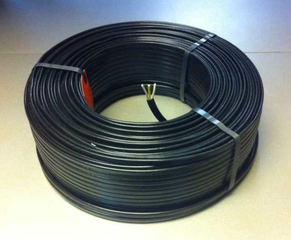 Three-core VVG cable