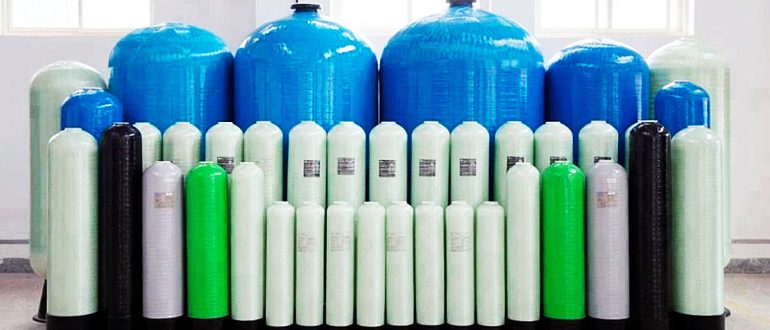 Top 7 columns for water purification, softening and deferrization