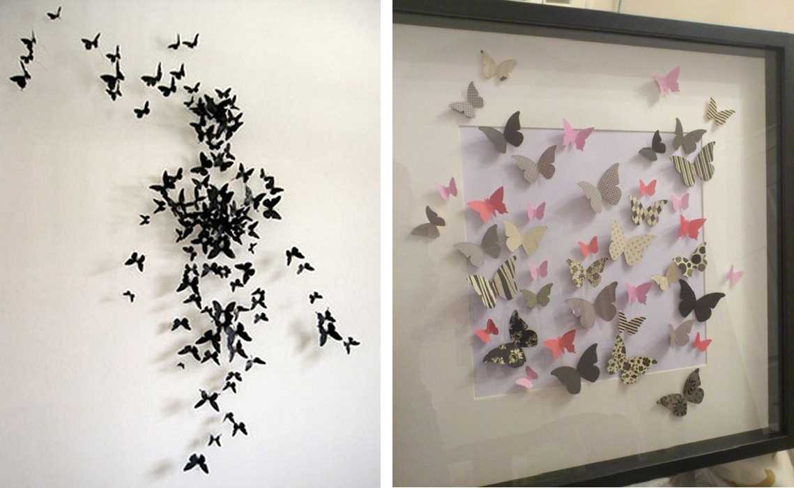 Butterfly stencils for decoration