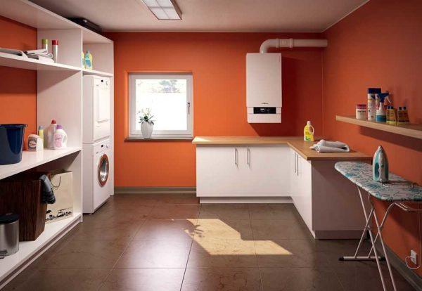 The requirements for installing a gas boiler in the kitchen relate mostly to volume and ventilation