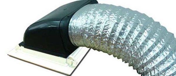 Plastic adapters dock with corrugated or plastic ducts