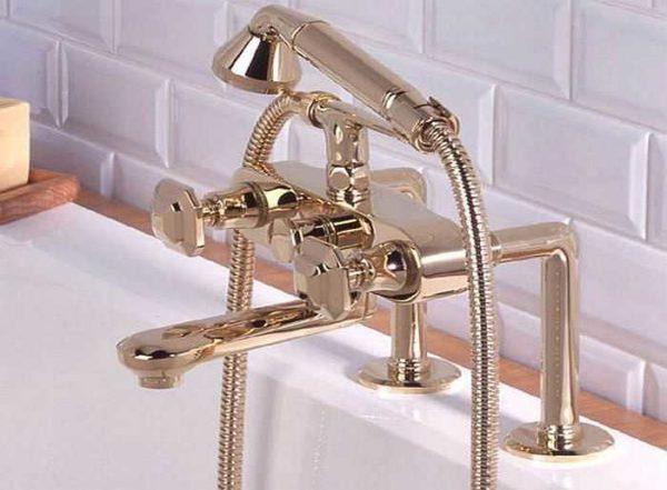 Two-valve bathroom faucet - a classic of bathroom fixtures