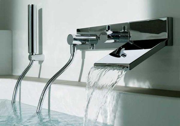 Faucets with a short spout come in very interesting shapes