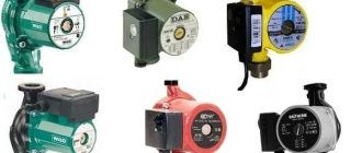 Selecting a circulation pump for a heating system