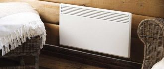 Selection of electric convector heaters