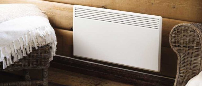 Selection of electric convector heaters