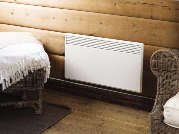 You can choose any place for installation of the electric convector. It is desirable only that it is not covered by furniture