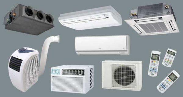 There are different kinds and types of air conditioners