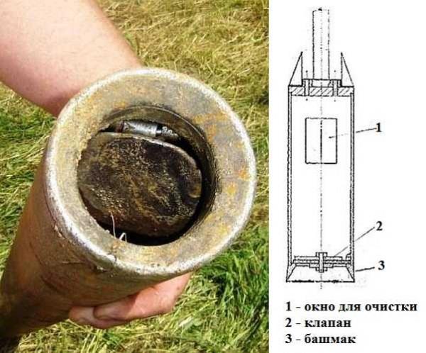 This is a homemade trough with a flat valve - one of the variants of its construction